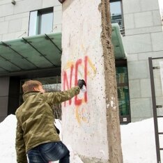 У МЗС Німеччини назвали поведінку Гончаренка, який розмалював посольство ФРН в Києві, неприйнятною