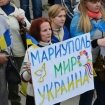 Жители Мариуполя провели митинг против демилитаризации Широкино
