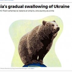 The Washington Times. Росія поступово заковтує Україну